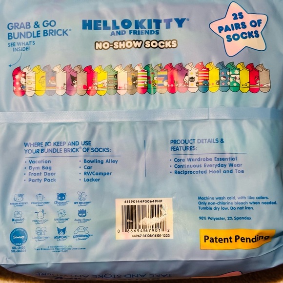 Hello Kitty No-Show Socks Bundle - Picture 4 of 6
